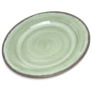 Carlisle 7" Round Melamine Bread & Butter Plate, Jade (5400746) thumbnail 2