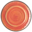 Carlisle 7" Round Melamine Bread & Butter Plate, Fire Ball (5400752) thumbnail 2