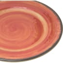 Carlisle 7" Round Melamine Bread & Butter Plate, Fire Ball (5400752) thumbnail 4