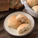 Carlisle 7" Round Melamine Bread & Butter Plate, Sweet Cream (5400753) thumbnail 5