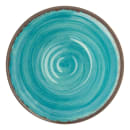 Carlisle 4 1/2 oz Round Melamine Fruit Bowl, Aqua (5401815) thumbnail 2