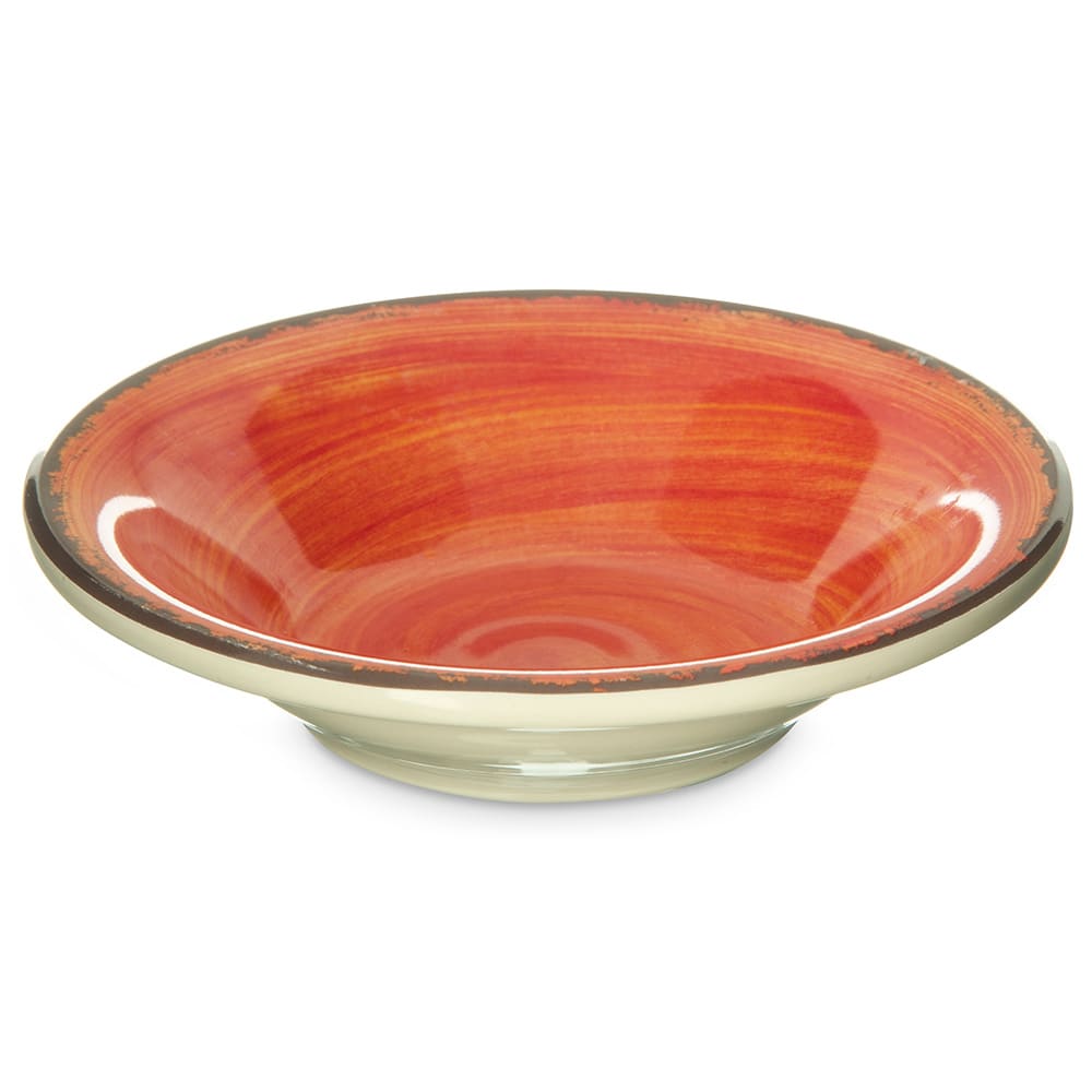 Carlisle 4 1/2 oz Round Melamine Fruit Bowl, Fireball (5401852)