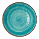 Carlisle 32 oz Round Melamine Cereal Bowl, Aqua (5401915) thumbnail 2