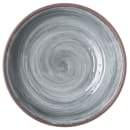 Carlisle 32 oz Round Melamine Cereal Bowl, Smoke Gray (5401918) thumbnail 2