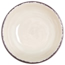 Carlisle 32 oz Round Melamine Cereal Bowl, Sweet Cream (5401953) thumbnail 2