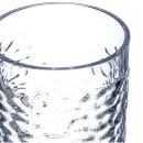 Carlisle 5 oz Clear Pebbled Plastic Tumbler (550507) thumbnail 4