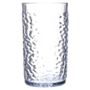 Carlisle 8 oz Clear Pebbled Plastic Tumbler (550807) thumbnail 2