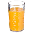 Carlisle 8 oz Clear Pebbled Plastic Tumbler (550807) thumbnail 5