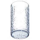 Carlisle 12 oz Clear Pebbled Plastic Tumbler (551207) thumbnail 3