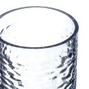 Carlisle 12 oz Clear Pebbled Plastic Tumbler (551207) thumbnail 4