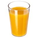 Carlisle 8 oz Clear Textured Plastic Tumbler (5526-207) thumbnail 4