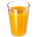 Carlisle 8 oz Clear Textured Plastic Tumbler (552607) thumbnail 4