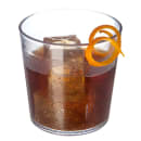 Carlisle 9 oz Clear Textured Plastic Tumbler (552907) thumbnail 4