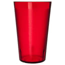 Carlisle 32 oz Ruby Textured Plastic Tumbler (553210) thumbnail 2