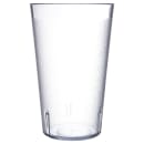Carlisle 32 oz Clear Textured Plastic Tumbler (553207) thumbnail 2