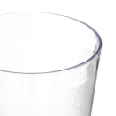 Carlisle 32 oz Clear Textured Plastic Tumbler (553207) thumbnail 3