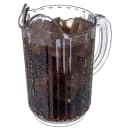 Carlisle 32 oz Plastic Pitcher w/ Fluted Sides, Clear (553607) thumbnail 2