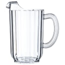 Carlisle 48 oz Plastic Pitcher w/ Fluted Sides, Clear (553807) thumbnail 3
