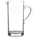 Carlisle 58 oz Plastic Pitcher w/ Straight Sides, Clear (557007) thumbnail 2