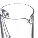 Carlisle 58 oz Plastic Pitcher w/ Straight Sides, Clear (557007) thumbnail 3