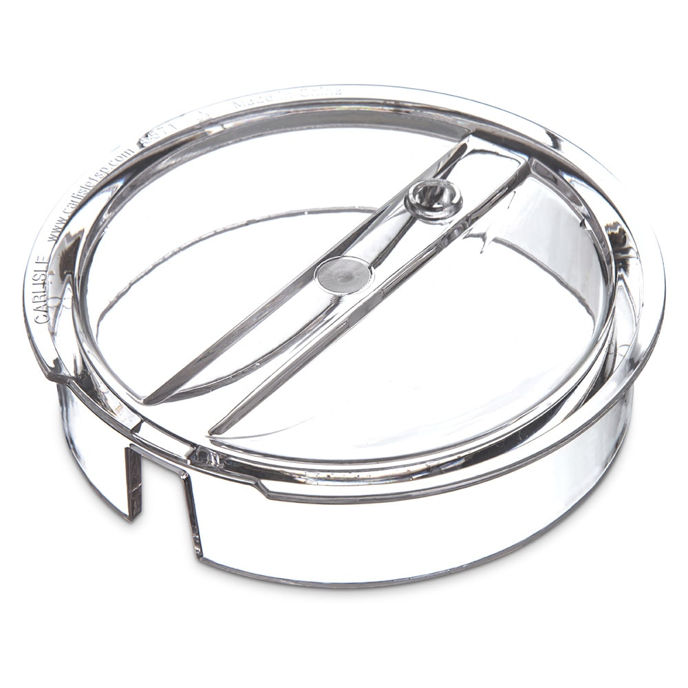 Carlisle 58 oz Pitcher Lid - Polycarbonate, Clear (557307)