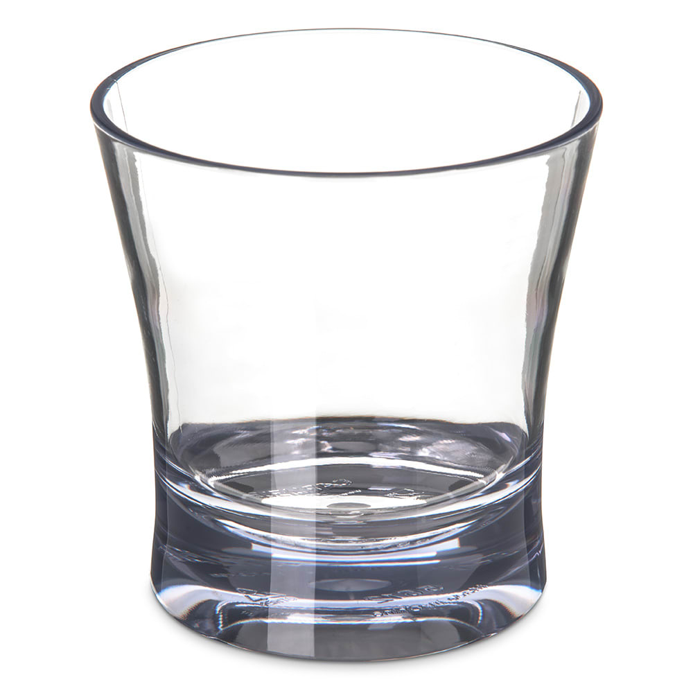 Carlisle 12 oz Alibi Double Old Fashioned Glass - SAN Plastic, Clear (561207)