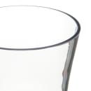 Carlisle 12 oz Alibi Double Old Fashioned Glass - SAN Plastic, Clear (561207) thumbnail 3