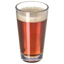 Carlisle 16 oz Alibi Pint/Mixing Glass - SAN Plastic, Clear (561607) thumbnail 4