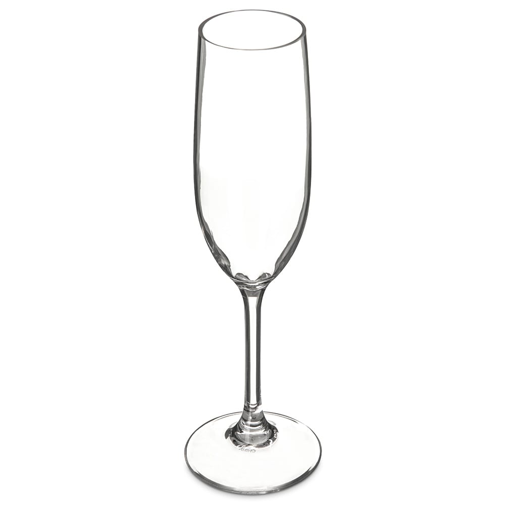 Carlisle 8 oz Champagne Flute - Polycarbonate, Clear (564007)