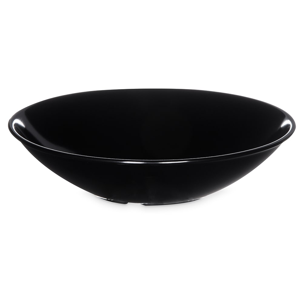 Carlisle 10 oz Round Melamine Salad Bowl, Black (575B03)