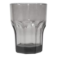 Carlisle 6 oz Clear Faceted Plastic Tumbler (580607) thumbnail 6
