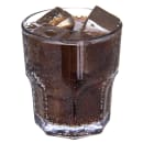 Carlisle 8 oz Louis Rocks Tumbler - Clear, SAN Plastic (580807) thumbnail 4