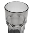 Carlisle 10 oz Louis™ Tumbler - Plastic, Smoke (581018) thumbnail 3