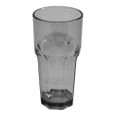 Carlisle 14 oz Louis™ Rocks Tumbler - Plastic, Smoke (581418) thumbnail 2
