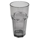 Carlisle 16 oz Louis™ Tumbler - Plastic, Smoke (581618) thumbnail 2