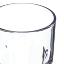 Carlisle 18 oz Clear Faceted Plastic Tumbler (581807) thumbnail 3