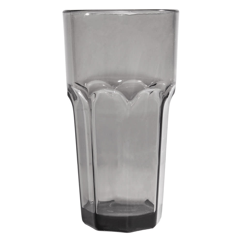 Carlisle 18 oz Louis™ Tumbler - Plastic, Smoke (581818)