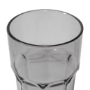 Carlisle 22 oz Louis™ Tumbler - Plastic, Smoke (582218) thumbnail 3