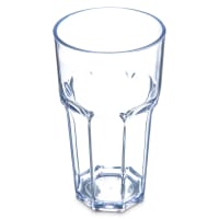 Carlisle 22 oz Louis™ Tumbler - Plastic, Smoke (582218) thumbnail 4