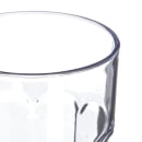 Carlisle 32 oz Clear Faceted Plastic Tumbler (583207) thumbnail 3