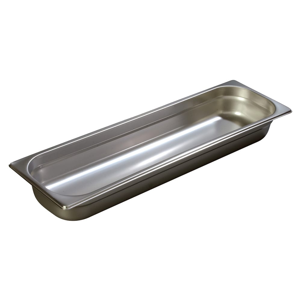 Carlisle Half Size Long Steam Pan, Stainless (60700HL2)
