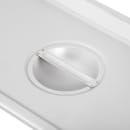 Carlisle Third-Size Steam Pan Cover - Slotted, Stainless (607130CS) thumbnail 4