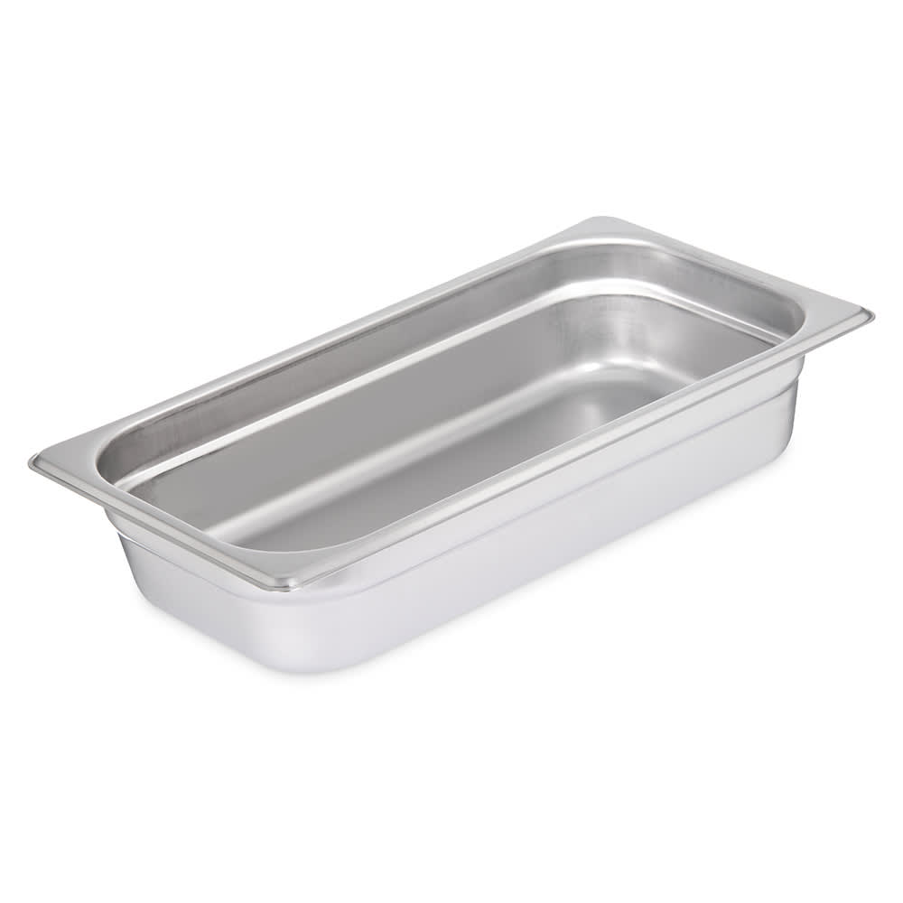 Carlisle Third Size Steam Pan, Stainless (607132)