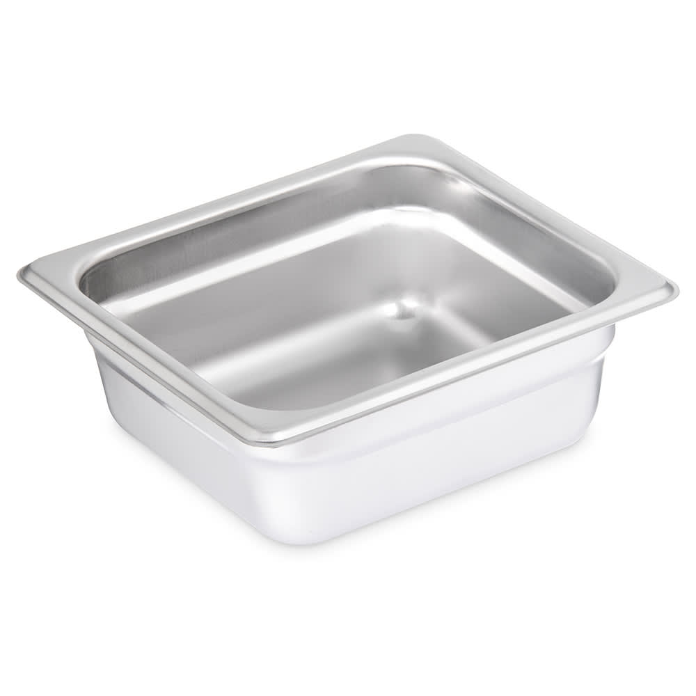 Carlisle Sixth Size Steam Pan, Stainless (607162)