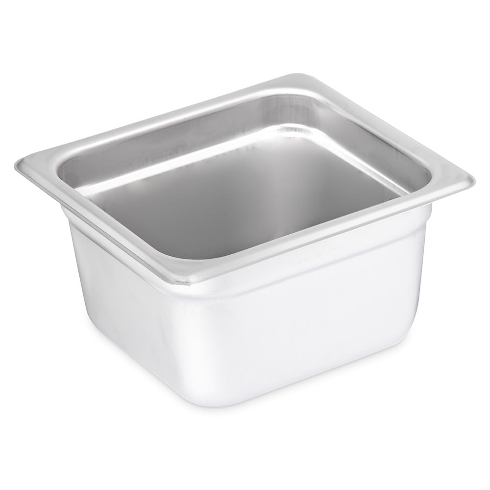 Carlisle Sixth Size Steam Pan, Stainless (607164)