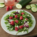 Carlisle 9" Round Melamine Salad Plate, Buff (6400206) thumbnail 5