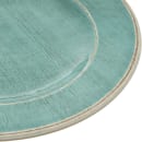 Carlisle 9" Round Melamine Salad Plate, Aqua (6400215) thumbnail 2