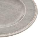 Carlisle 9" Round Melamine Salad Plate, Smoke Gray (6400218) thumbnail 2