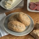 Carlisle 7" Round Melamine Bread & Butter Plate, Smoke Gray (6400718) thumbnail 5