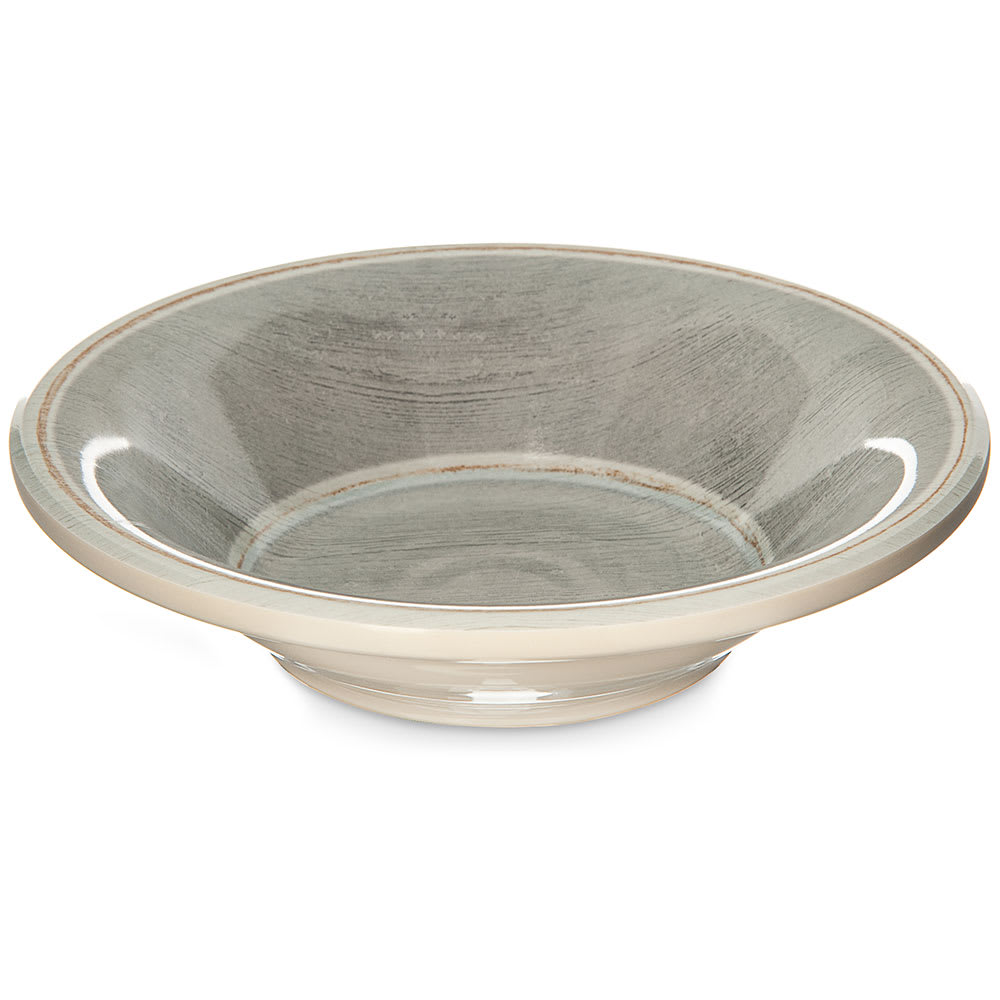 Carlisle 4 1/2 oz Round Melamine Fruit Bowl, Smoke Gray (6401918)